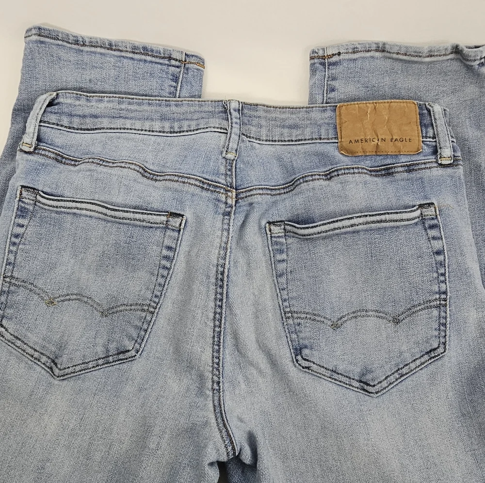 American Eagle original straight leg jeans size 33 × 32